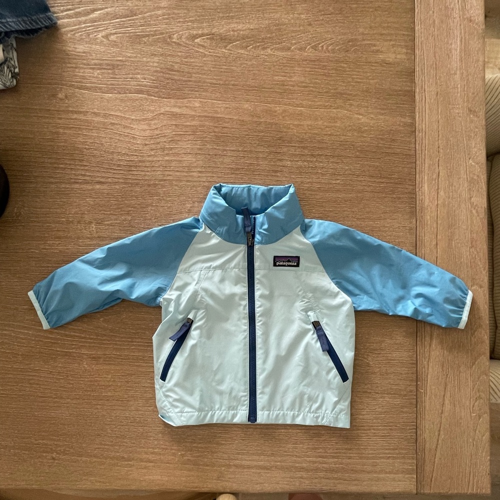 Baby Patagonia rain jacket